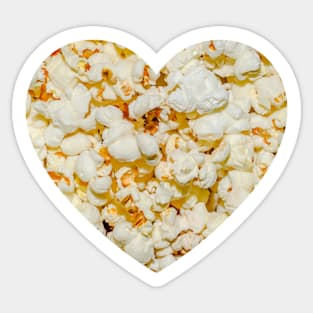 Popcorn Movies Snack Food Photography Pattern Sticker